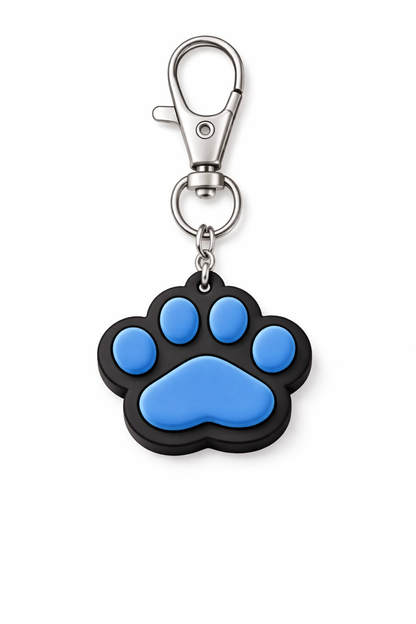 Llavero de Huella de Perro