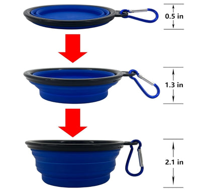 Plato Plegable para Agua